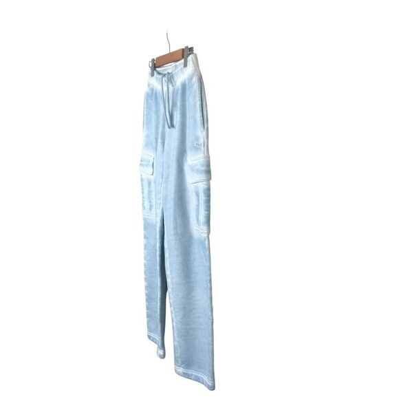 Tna Cozy Fleece Mega Cargo Oversized Cargo Sweatpants Size 2 X S - Picture 3 of 7
